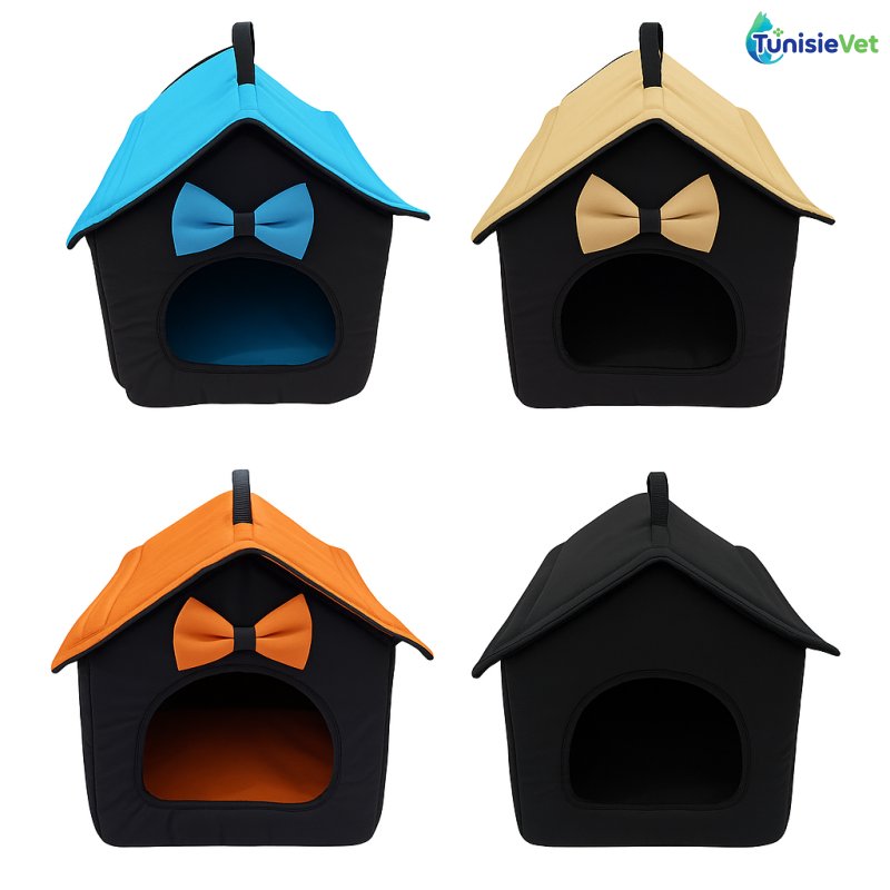 Niche Chic pour Chat & Chien – Élégance & Confort Assurés !