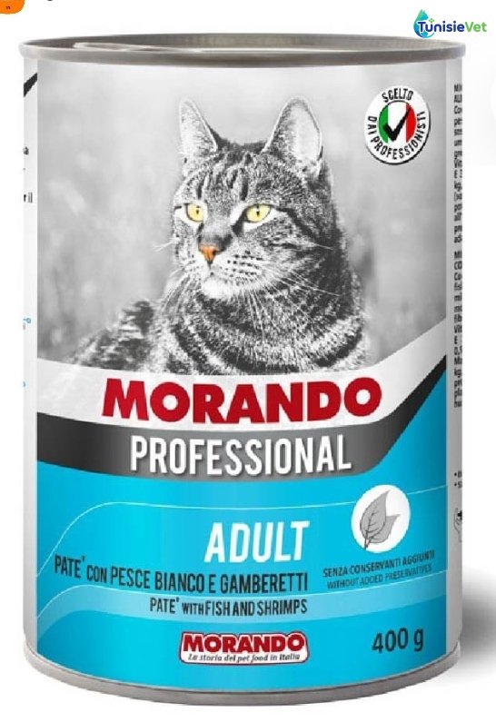 MORANDO professionnel gatto paté agnello 400g