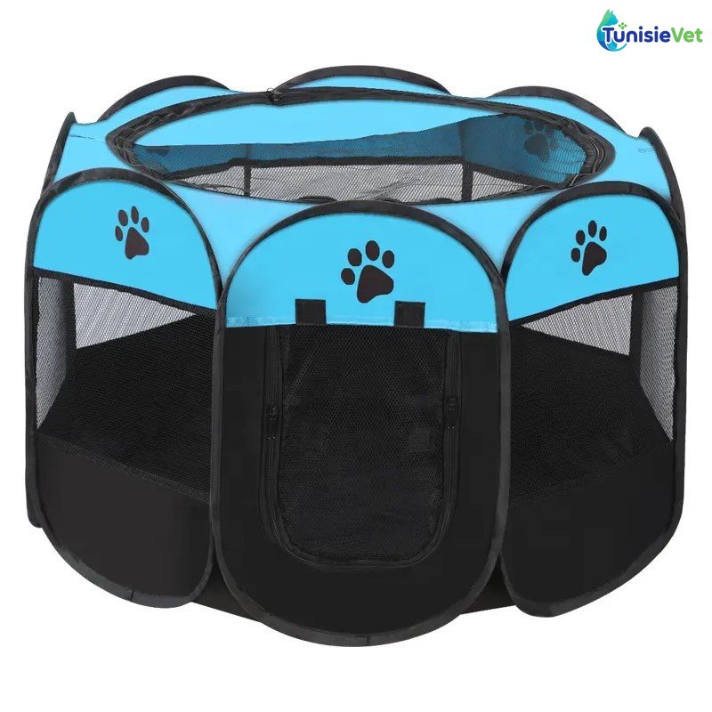 Parc pliable 60*40*90 cm pour chats & petits chiens