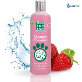 Shampoing démêlant anti-noeuds pour chien 300ML