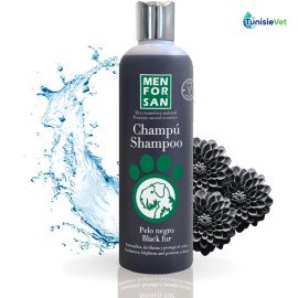 Shampoing intensifiant pour chien noir 300ML