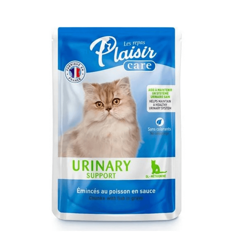 Plaisir care urinary Support émincés au poisson en sauce 85g