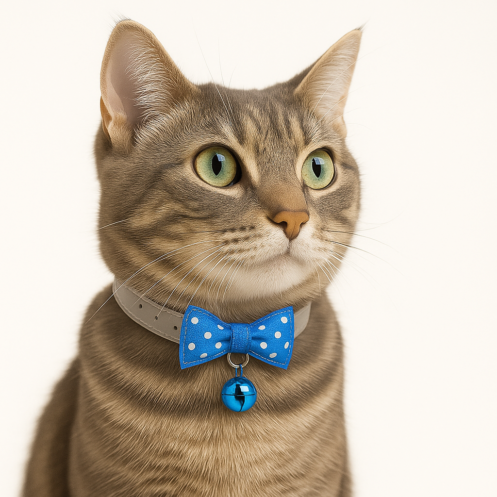 Collier Transparent pour Chat avec cloche