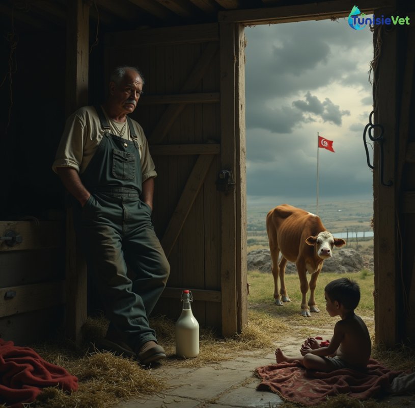 🥛 Effondrement de la filière laitière en Tunisie : causes profondes, impact des importations et risques sanitaires liés au lait en poudre