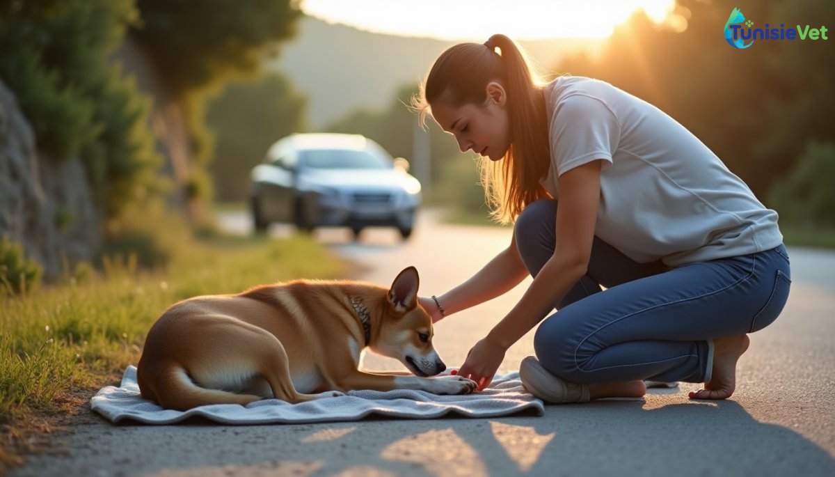 Accident de voiture et animal blessé : les gestes qui sauvent