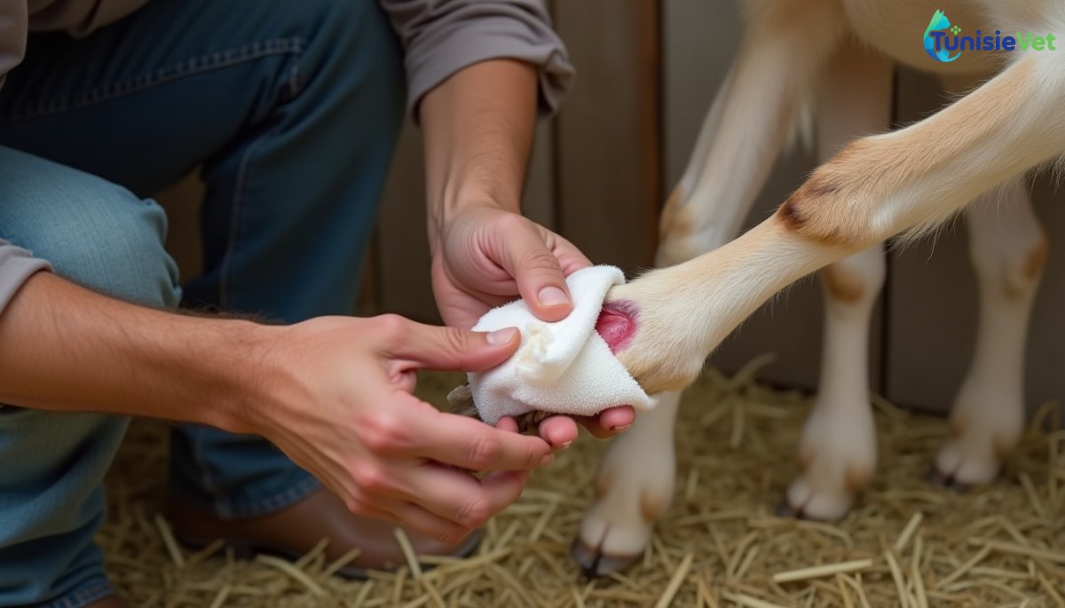 Nettoyer une plaie animal ferme : les gestes essentiels anti-infection