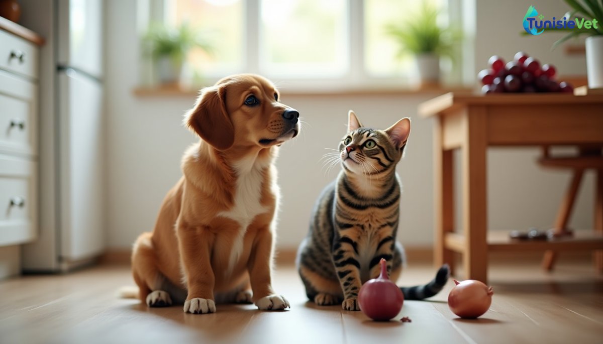 Aliments toxiques chien et chat : la liste à connaître d'urgence
