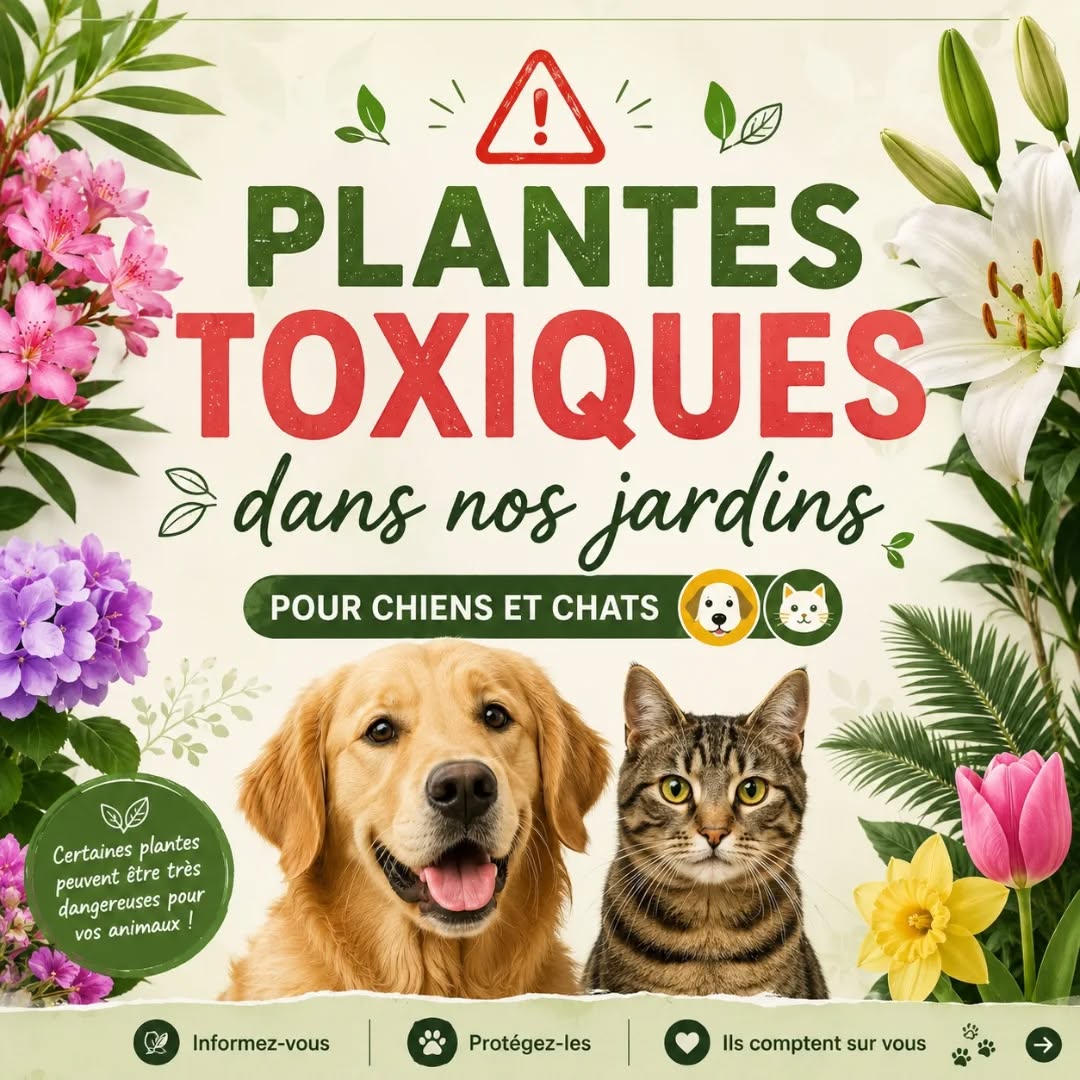 ⚠️ Certaines plantes présentes dans nos...