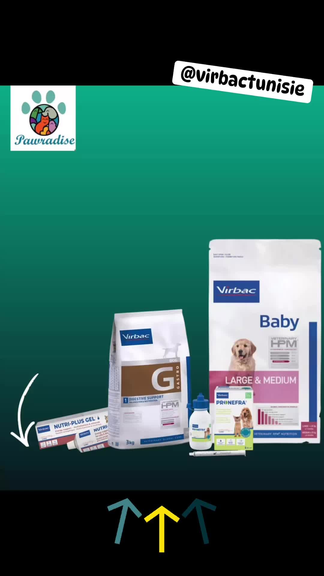 Commandez facilement vos produits virbac ( Vendus exclusivement dans votre clinique veterinaire ) et payez à la livraison 👌🏻