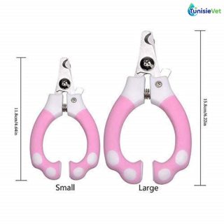 Coupe-Griffes pour Chats & Chiens – Sécurité, Précision & Confort | Rose & Bleu grand modèle
