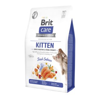 Brit Care au Saumon pour Chaton Sans Céréales, Immunité et Digestion 2 KG