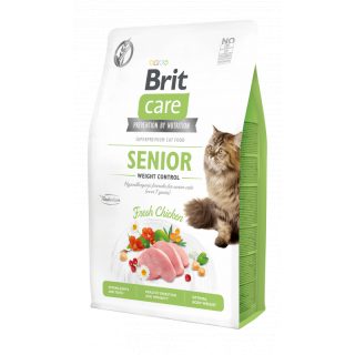 Brit Care Sans Céréales pour Chat Sénior 2kg