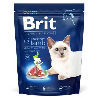 Brit Premium By Nature à l'Agneau pour chat Stérilisé 1.5kg