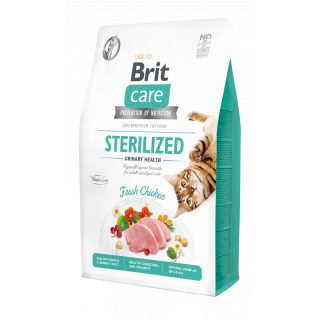 Brit Care Urinary pour Chat Stérilisé Sans Céréales 2 KG