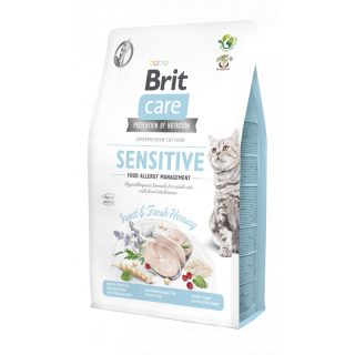 Brit Care Chat Spécial Allergies Alimentaires aux Insectes et Hareng 2kg