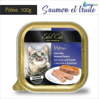 EDEL CHAT PATEE 100g - Saumon & Truite