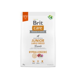Brit Care Hypoallergénique Junior Large à l'Agneau et au Riz 3kg