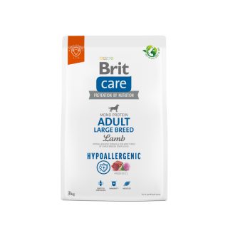 Brit Care Hypoallergénique Adulte Large à l'Agneau et au Riz 3kg